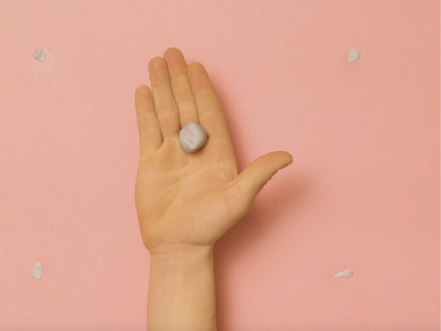 Bostik DIY Singapore how to remove Blu Tack from wall step 2