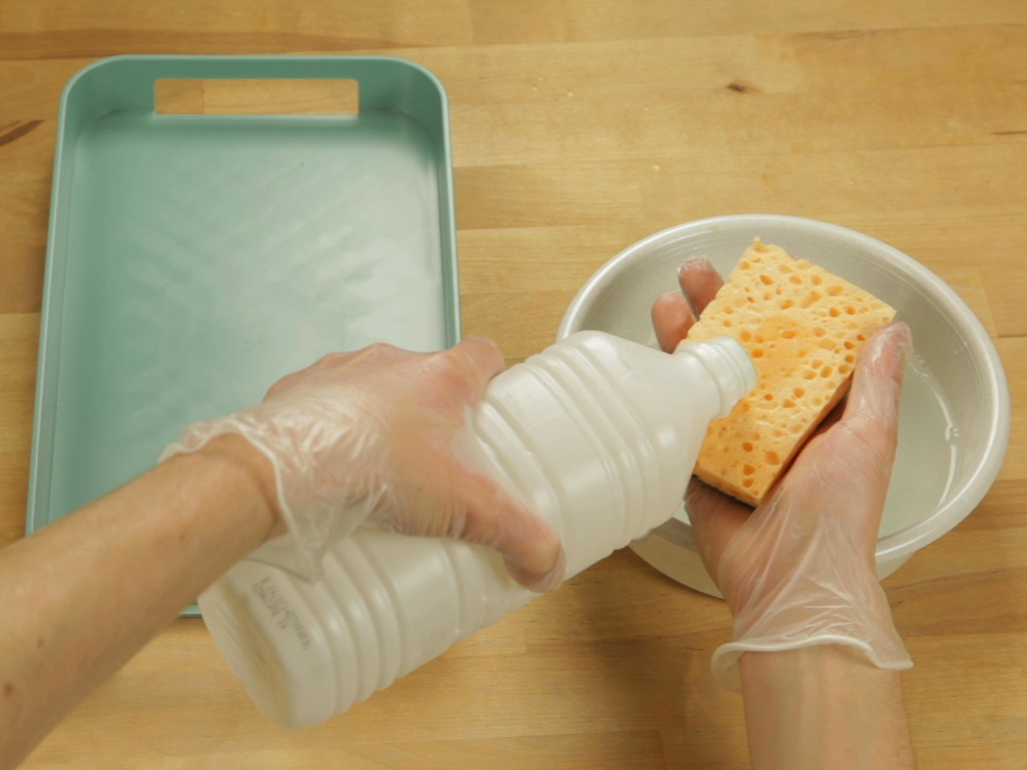 Bostik DIY Philippines tutorial How to remove plastic from a tray step 3