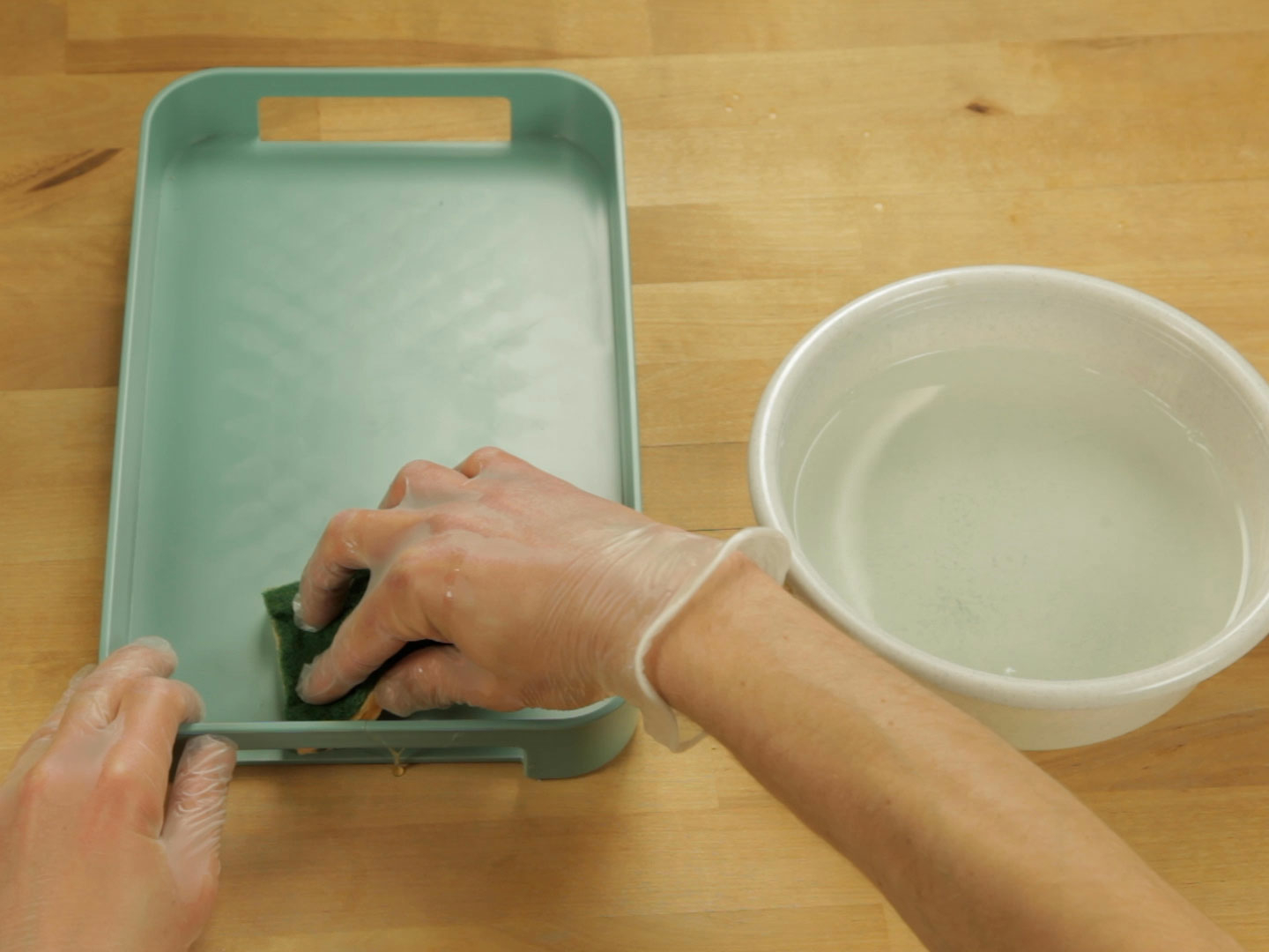 Bostik DIY Philippines tutorial How to remove plastic from a tray step 4