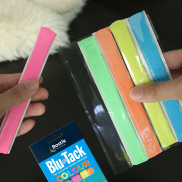 Bostik DIY Philippines tutorial How to Keep Your Floor Rugs in Place Using Blu Tack step 1