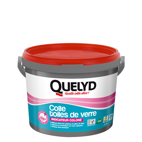 Bostik DIY France Quelyd Colle Toiles de Verre Indicateur Coloré product image