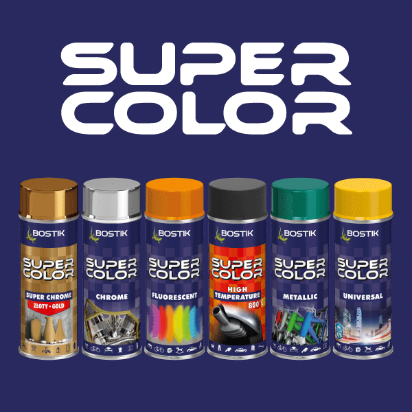 Bostik DIY Poland Super Color range teaser image