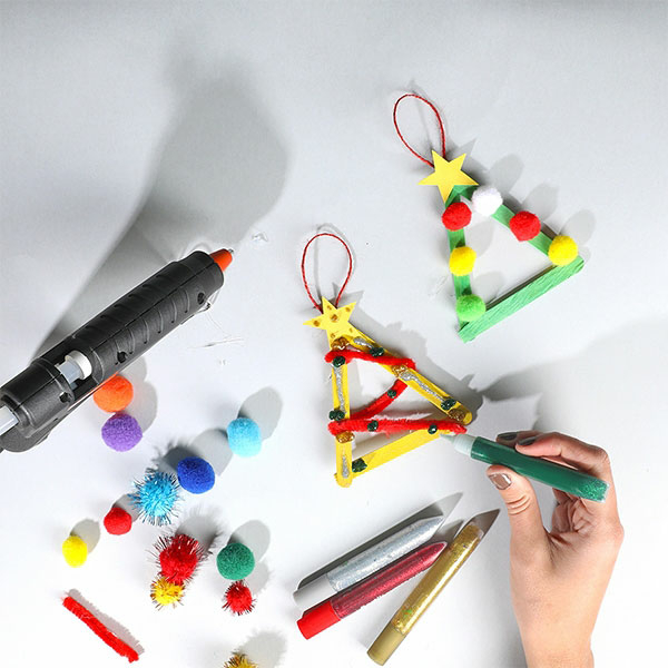 bostik diy new zealand christmas tree decorations step 4
