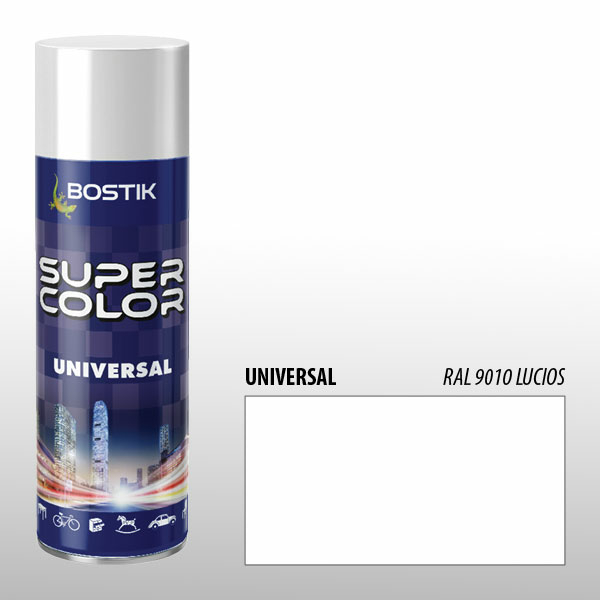 Bostik DIY Moldova Super Color Universal ral 9010 lucios product image